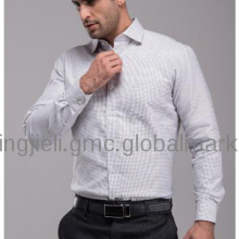 Stripe pattern non-iron men shirt