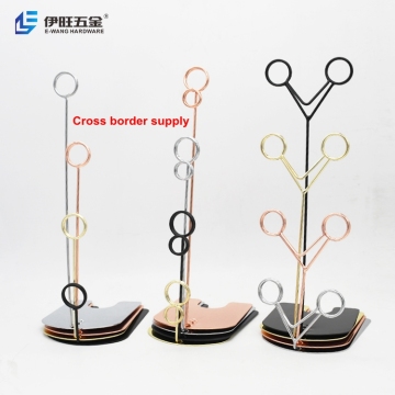 YIWANG Metal Price Tag Holder Clip for Bakery Displays