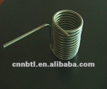 Stainless steel evaporator coiled pipe