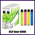 Real descartável Vape Elf Bar 600 Puffs