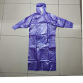 Niebieski płaszcz przeciwdeszczowy dla ucznia