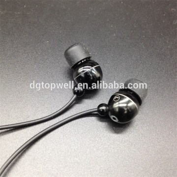 Metal wired headphone earphone earbuds