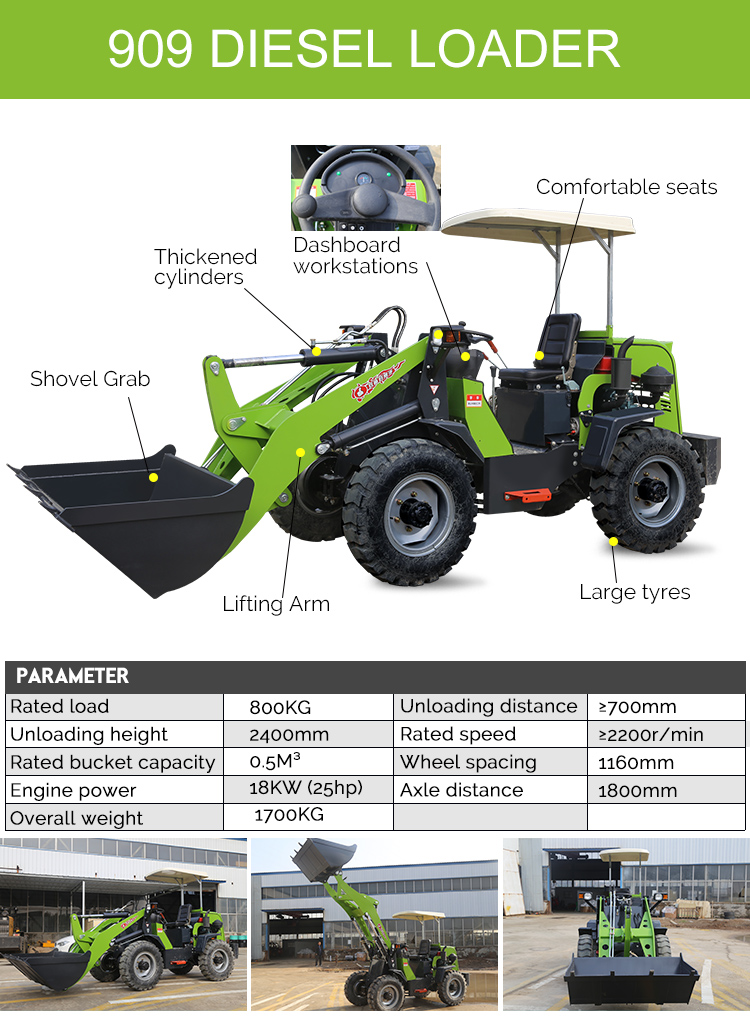 Made In China Nuoman Electric Small Loader 2