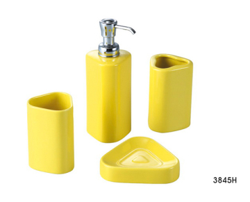 Colorful ceramic Bathroom Vanity fitting Sets