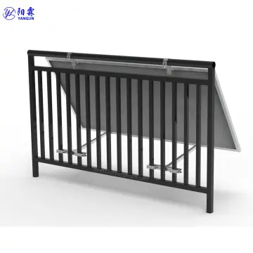 Balcony Power Plant Mounting Brackets for Railing Structures