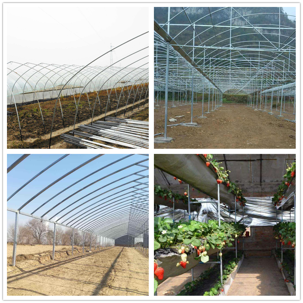 0.8-2.0mm Thickness Round Greenhouse Pre Galvanized Steel Pipe