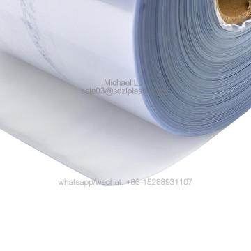 Clear pharmaceutical PVC packaging sheet film