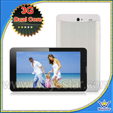 3G supported phone tablet pc 7 inch bluetooth touch screen tablet