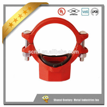 Ductile Iron Grooved Fittings Mechnical Tee Grooved