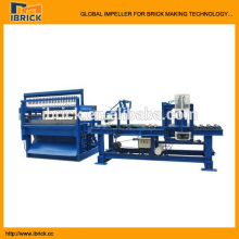Red clay brick cutter in automatic brick production line