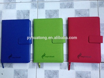 glue binding pu notebook