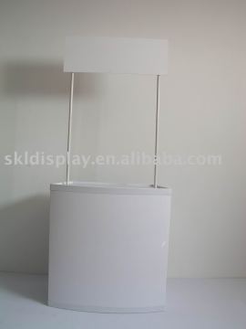 plastic promotion table, promotion counter