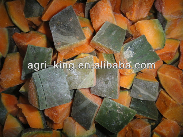 Peeled/unpeeled Sweet Cube Frozen Pumpkin