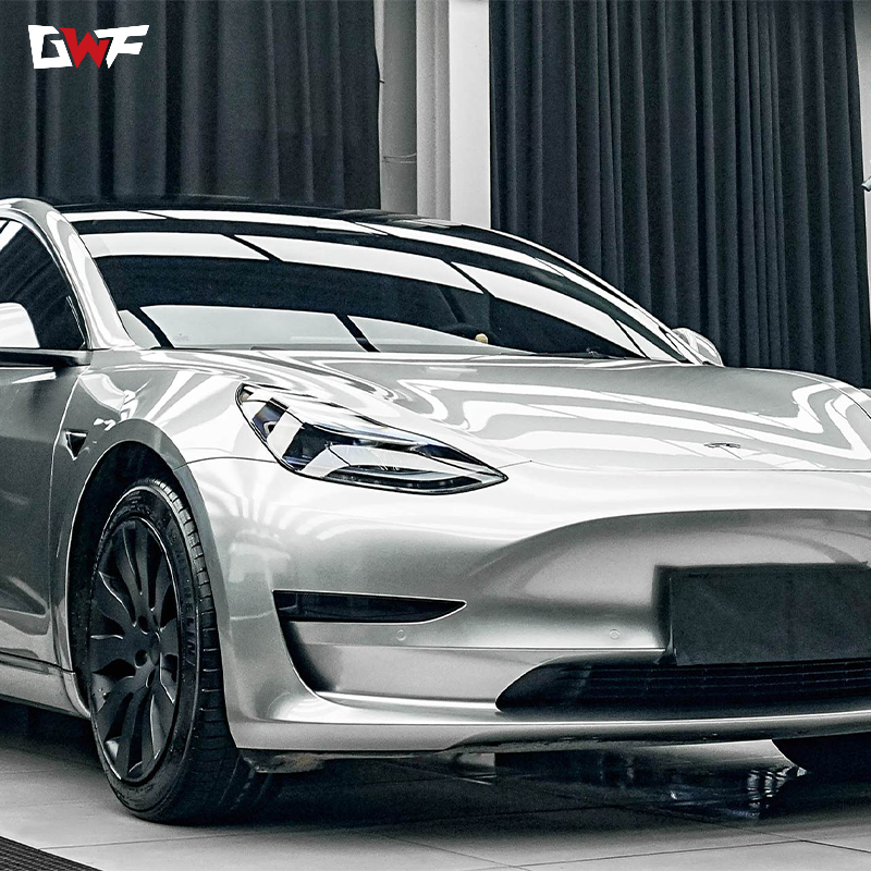 GT Silver Car Color Cambing Film