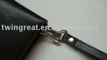 genuine leather passport wallet