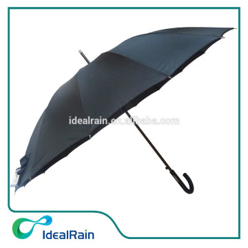 Poland Market auto open straight 16ribs black umbrella