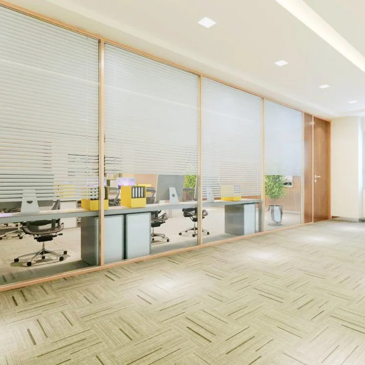 Shaneok New Design Factory Glass Wall Partition