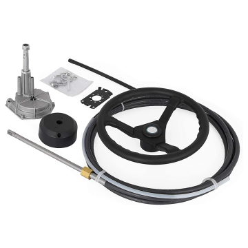 Marine Boat Accessories: Outboard Steering System for Fishing Boats