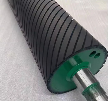 Customization Wear Resistant Conveyor Drum Rubber Rollers