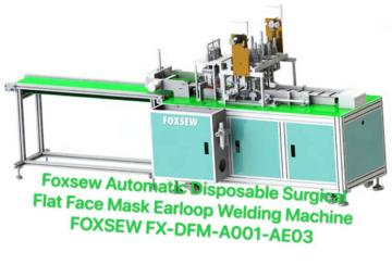 Automatic Disposable Surgical Mask Earloop Welding Machine