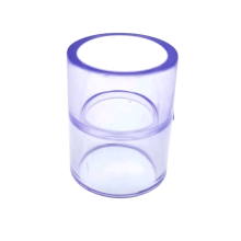 High quality clear pvc coupling
