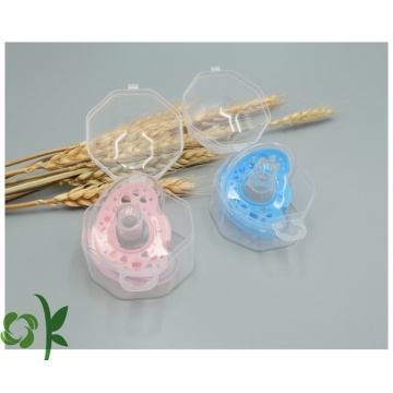 High Quality Round Tip Silicone Baby Pacifier