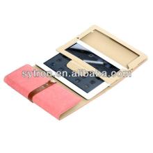 Slim shell case wallet leather case cover for microsoft surface tablet/ipad mini 4