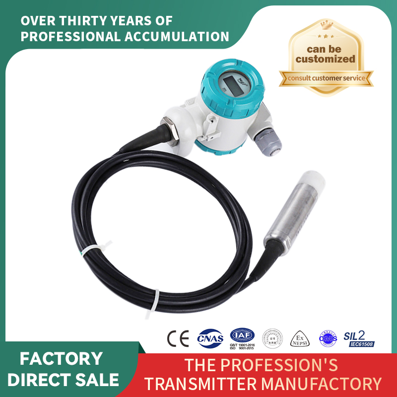 Senzor de nivel de apă submersibil cu afișaj