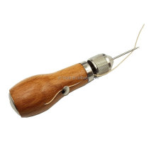 YIFENG Wood Handle Stitch Sewing Awl Tool with Accessories