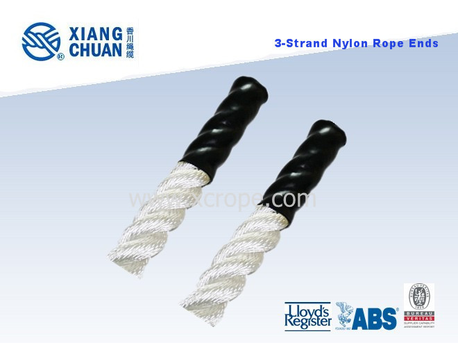 Dnv Approved 3 Strand Marine Rope / Nylon Rope