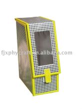 File magazine rack with cover