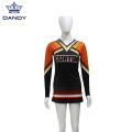 Sublimation Spandex Cheerleading Uniformen Designs