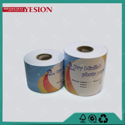 Yesion 2015 Hot Sales ! Waterproof Dry Lab/Minilab RC Photo Paper Roll 6"/8"/10"x65m Used Noritsu Digital Minilab For Sale