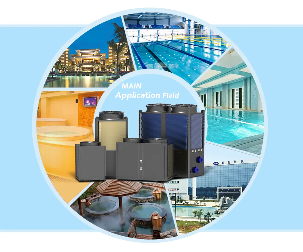 Best Selling Water Heating Equipment a+++ Intelligent Efficient Air Source Heat Pump