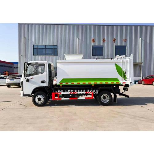 Dongfeng D6 kitchen Barreled garbage collection truck