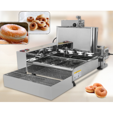 machine commerciale de beignet de 4 rangées avec du CE