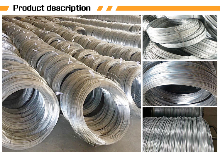 Zhen Xiang 22mm pvc coated galvanized wire 24 gauge galvanized wire