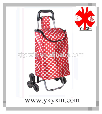 Trolley canvas folding shopping cart/wal-mart shopping trolley cart