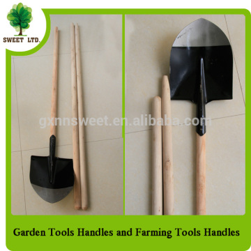 Top quality wooden shovel handles 150*2.5 for Garden tools