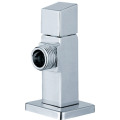 Water Angle Stop Valve with Flange Polished Chrome