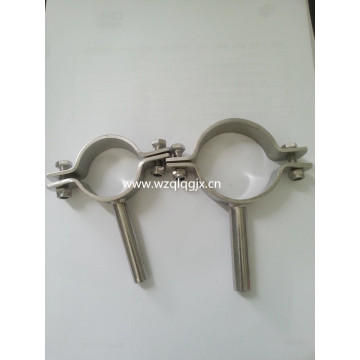 Sanitary Stainless Steel DIN Round Pipe Holder