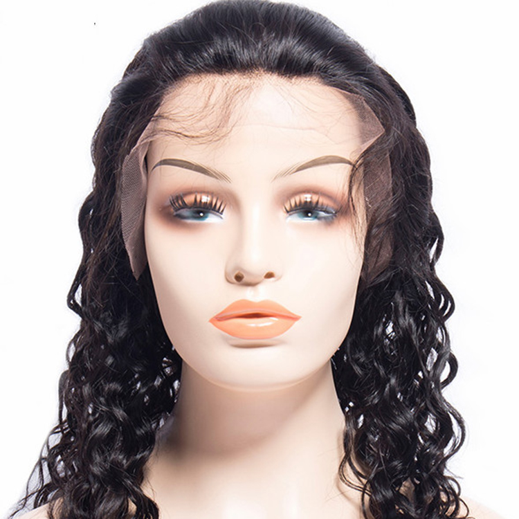 360 Lace Frontal Closure With Baby Hair Virgin Brazilian 100 Human Hair Water Wave Frontal