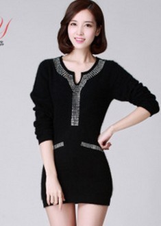 knit sweater coat long