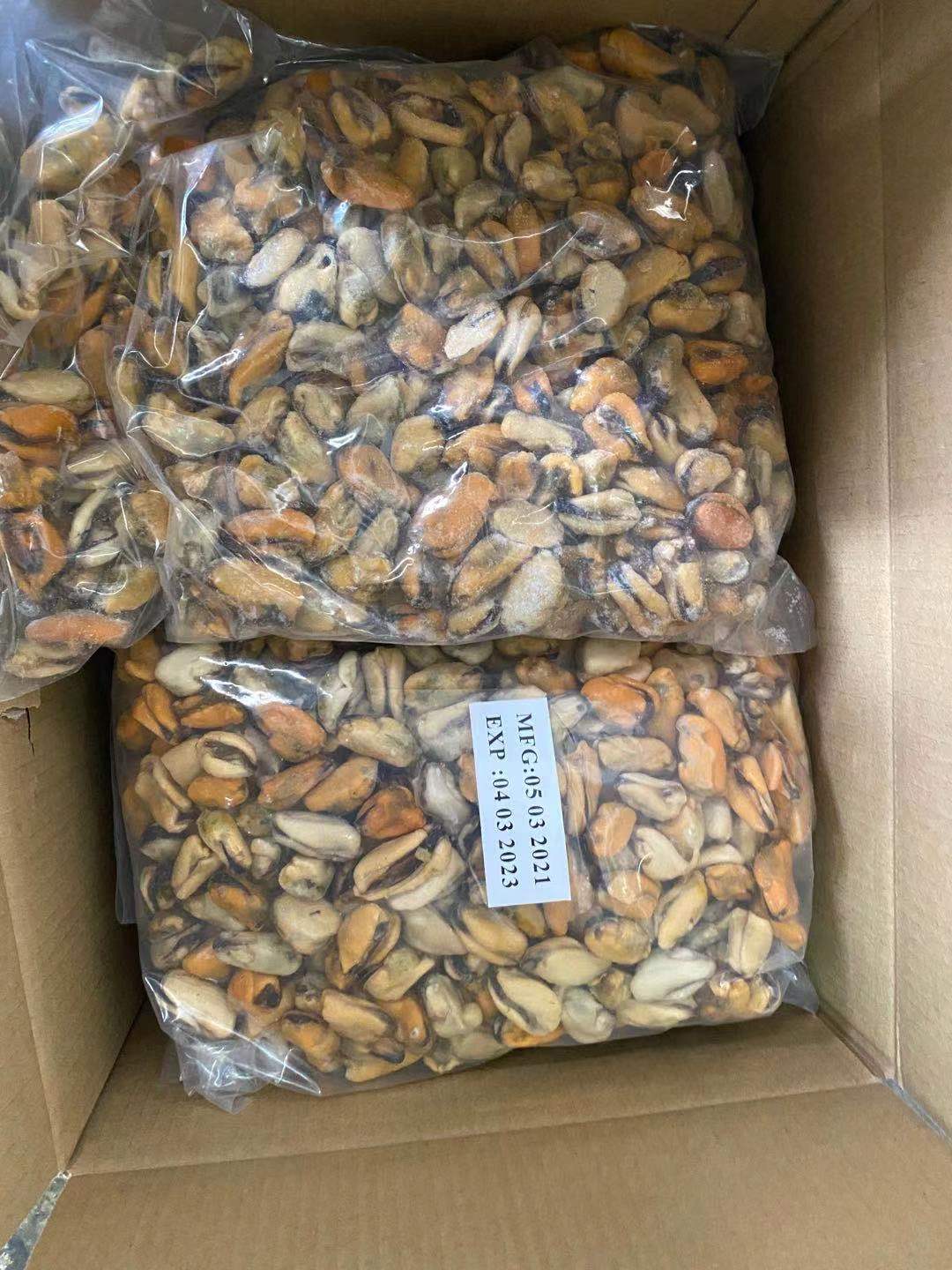 Frozen Fish In Season Frozen Blue Mussel Meat Without Shell Supplier