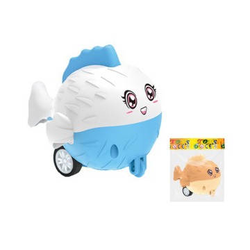 EPT Promotion: Mini Cute Carton Globefish Press and Go Car Toy