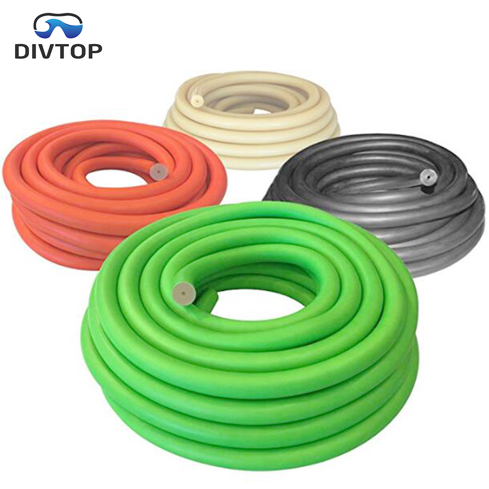 100% Latex Raw Metrial 16mm Speargun Bands, Sling Latex Rubber Tubing Spearfishing Rubber Bands