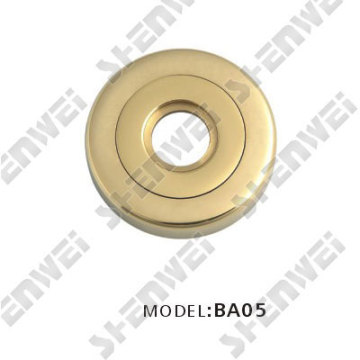 Zinc Alloy/Aluminum Door Handle Round Escutcheon