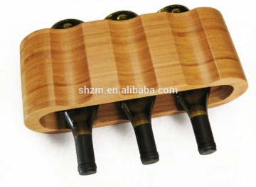 Bamboo wine bottle rack, bamboo wine rack