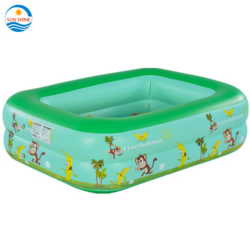 Plast banan barn uppblåsbar pool kiddie paddling pool