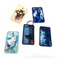 Benutzerdefinierte Stoff Anime Jet Tag Keychain Geschenk